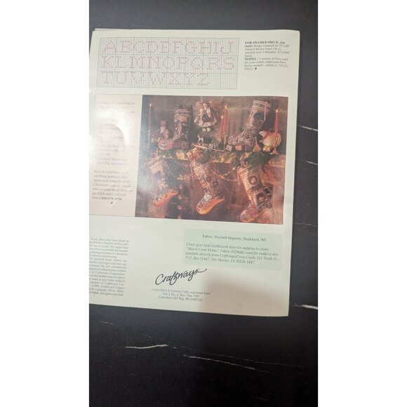 Better Homes & Gardens Hearts Come Home Cross Stitch Pattern 1985 Vintage Christ - Picture 2 of 6